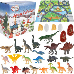 Adventní kalendář Dinosauři Figurky 24 ks