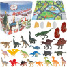Adventný kalendár Dinosaury Figúrky 24 ks