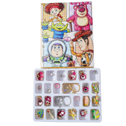 Adventný kalendár Toy story náramky a prívesky 24 ks