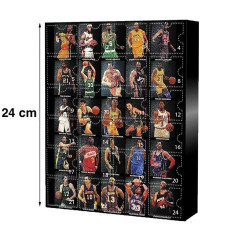Adventný kalendár Basketbalisti Figúrky 24 ks