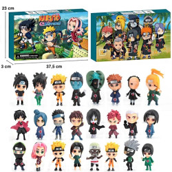 Adventný kalendár Naruto Shippuden Figúrky 24 ks