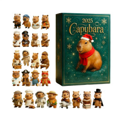 Adventní kalendář Kapybara 24 ks II