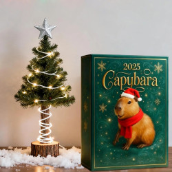 Adventní kalendář Kapybara 24 ks II