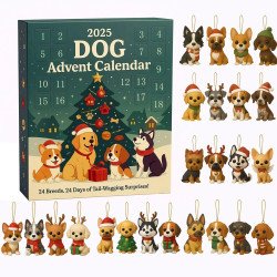 Adventný kalendár Psíci 24 ks