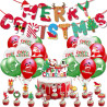 Set vianočné dekorácie Merry Christmas