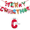 Set vánoční dekorace Merry Christmas