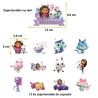 Set narozeninová dekorace Gábinin kouzelný domek