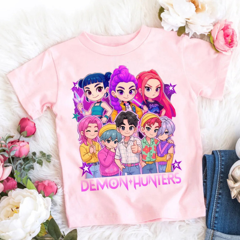 Dětské tričko KPOP Demon Hunters II 100-150 cm