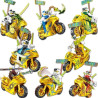 Figurky Ninjago Motorky k LEGO III zlaté