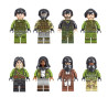 Figurky teroristé a vojáci ze speciální jednotky k LEGO