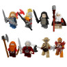Figurky Hobbit a Pán Prstenů k LEGO 8 ks II