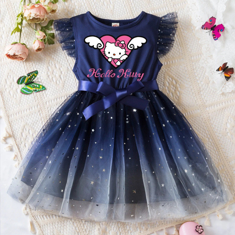 Dětské dívčí šaty Hello Kitty 100 - 130