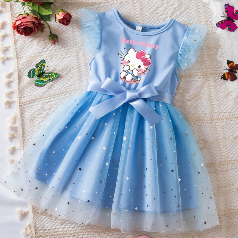 Dětské dívčí šaty Hello Kitty 100 - 130