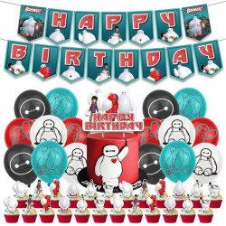 Set narozeninová dekorace Baymax | Velká šestka