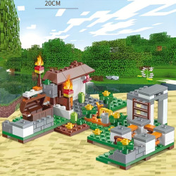 Stavebnice Zahrada se zvířaty MINECRAFT 233 ks