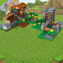 Stavebnica Záhrada so zvieratami MINECRAFT 233 ks