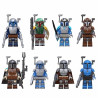 Figurky k LEGO STAR WARS Mandalorian 8 ks