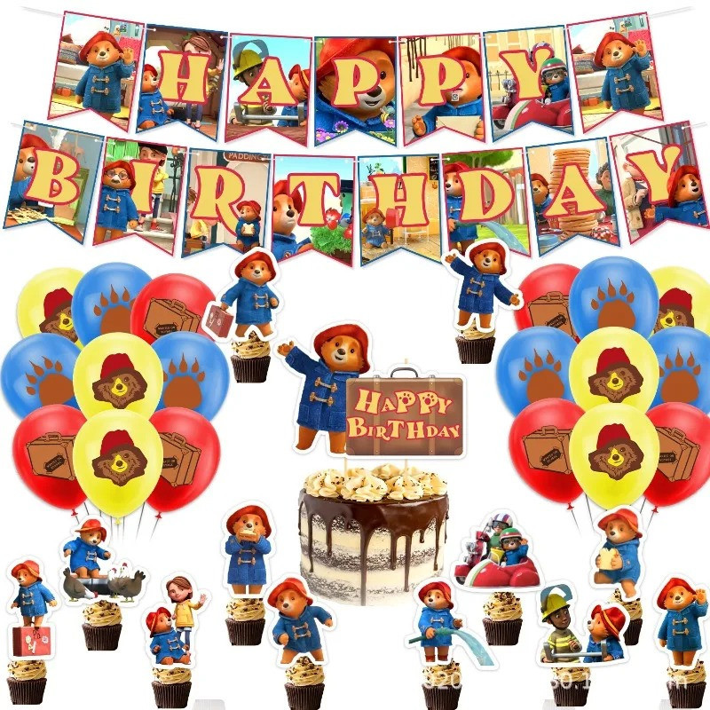 Set narodeninová dekorácia Paddington