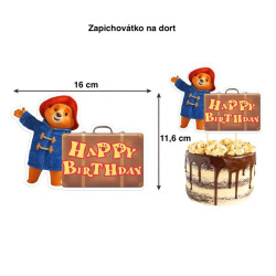 Set narozeninová dekorace Paddington