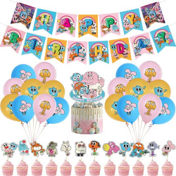 Set narozeninová dekorace Gumballův úžasný svět
