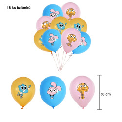 Set narozeninová dekorace Gumballův úžasný svět