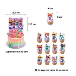 Set narozeninová dekorace Superčíči