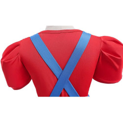 Dětské dívčí šaty Super Mario 100 - 140
