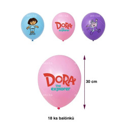 Set narozeninová dekorace Dora průzkumnice
