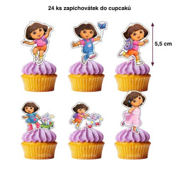 Set narodeninová dekorácia Dora prieskumnice