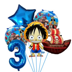 Narozeninová dekorace Monkey D. Luffy | One piece