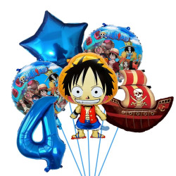 Narozeninová dekorace Monkey D. Luffy | One piece