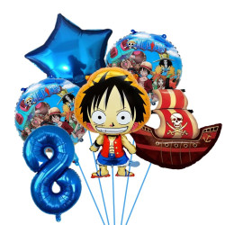 Narozeninová dekorace Monkey D. Luffy | One piece