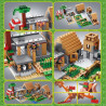 Stavebnice Vesnice duchů MINECRAFT k LEGO 838 ks