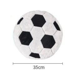 Plyšový vankúš Futbalová lopta 35/45 cm