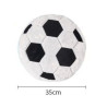 Plyšový vankúš Futbalová lopta 35/45 cm