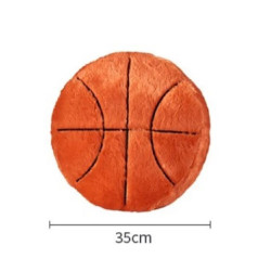 Plyšový polštář Basketbalový míč 35/45 cm