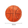 Plyšový polštář Basketbalový míč 35/45 cm