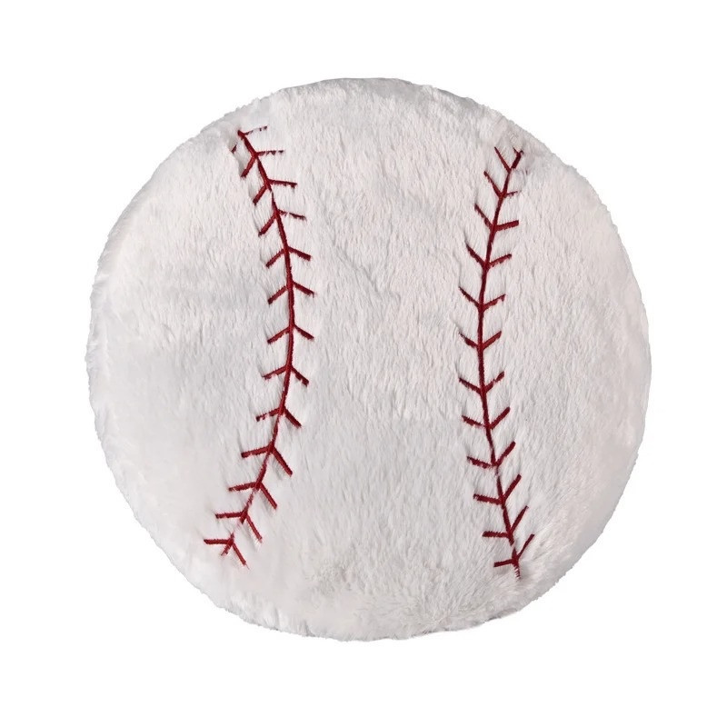 Plyšový polštář Baseballový míč 35 cm