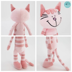 Plyšák kočička a pejsek 33/45 cm