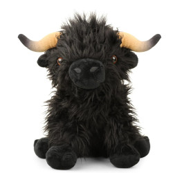 Plyšák huňatá Highland kravička 25 cm