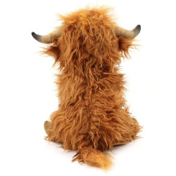 Plyšák huňatá Highland kravička 25 cm