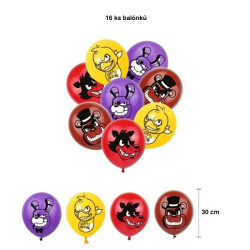 Set narozeninová dekorace FNAF | Pět nocí u Freddyho