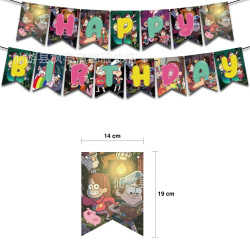 Set narozeninová dekorace Městečko záhad | Gravity Falls