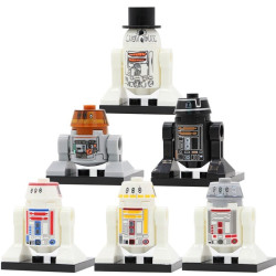 Figurky astromech droidi STAR WARS 6 ks