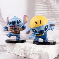 Figurky Stitch s podstavcem 6 ks