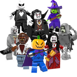 Figúrky Halloween 8 ks