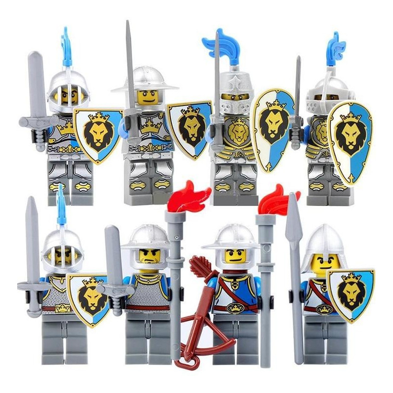 Figurky Rytíři k LEGO Castle 8ks
