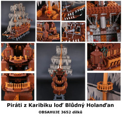 Stavebnica Bludný Holanďan Piráti z Karibiku