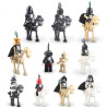 Figurky kostlivci a koně k LEGO 20 ks
