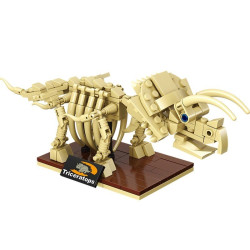 Figurka Triceratops Jurský park fosilie k LEGO